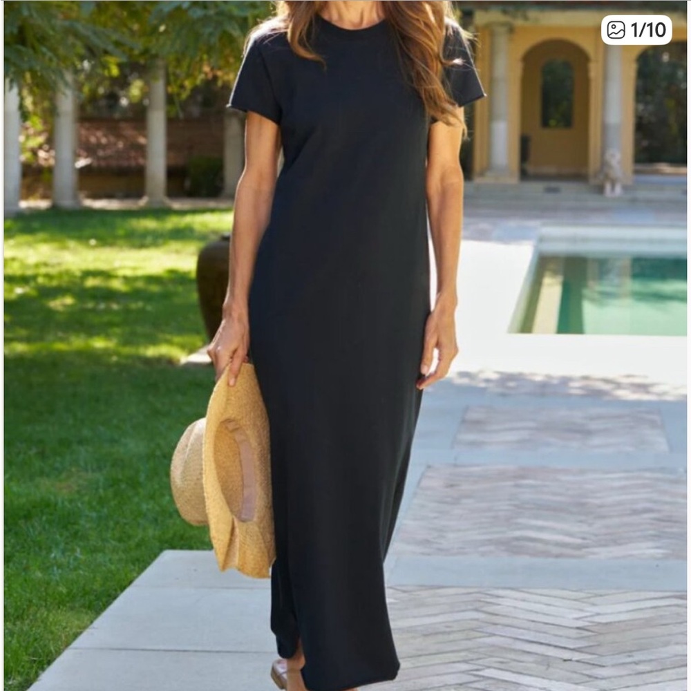 Frank & Eileen Black Maxi Dress